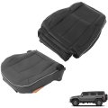 Driver Side Bottom Top Back Leather Seat Cover Replacement For H-3 Sport Utility 4-door 2006-2010 
