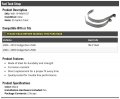 Fuel Tank Straps Set Of 2 With 35 Gallon Compatible 2003-2010 Dodge Ram 2500