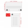 Caltric Ytx5l-bs Agm Battery Compatible With Yamaha Ytx-5lbs0-00-00 12v 4ah Cca 80