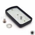 Httmt- Black Httmt Skull Shifter Shift Foot Peg Replacement Compatible With H-d Chopper Touring Cruiser Customa