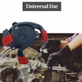 Universal Adjustable 3 Jaw Oil Filter Wrench Remover Tool Carbon Steel Car With 1 2 In Adapter And 8 Square Drive Socket Black