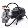 Carbman Lt50 Carburetor With Air Filter Box For Suzuki Lt Jr50 1984 1985 1986 1987 Lt-a50 Lt-a 50 2002 2003 2004 2005 Atv