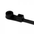 Hellermann Tyton T30mr0c2 Screw Mount Tie0lb 6 3 Long Max Bundle Diameter 1 3 8 Pa66hs Black Pack Of 100 