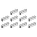 10 Pcs Round Ended Feather Key 3 X 3 10mm Carbon Steel Parallel Drive Shaft Stock Machine Keyway For Type Fastening Connection 