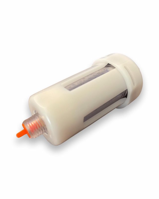 Compressed Air In-line Desiccant Filter Dryer For Spray Gun Or Pneumatic Tools Dfd-10 Pack Of 2