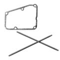 Jdllong 13116-0725 2 Push Rods And 11061-7083 Cover Gasket For Kawasaki Fr691 Fs651-730 Fx730