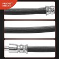 A-premium Rear Driver And Passenger Outer Brake Hydraulic Hose Compatible With Nissan Models Juke 2011-2017 Leaf 2011-2019