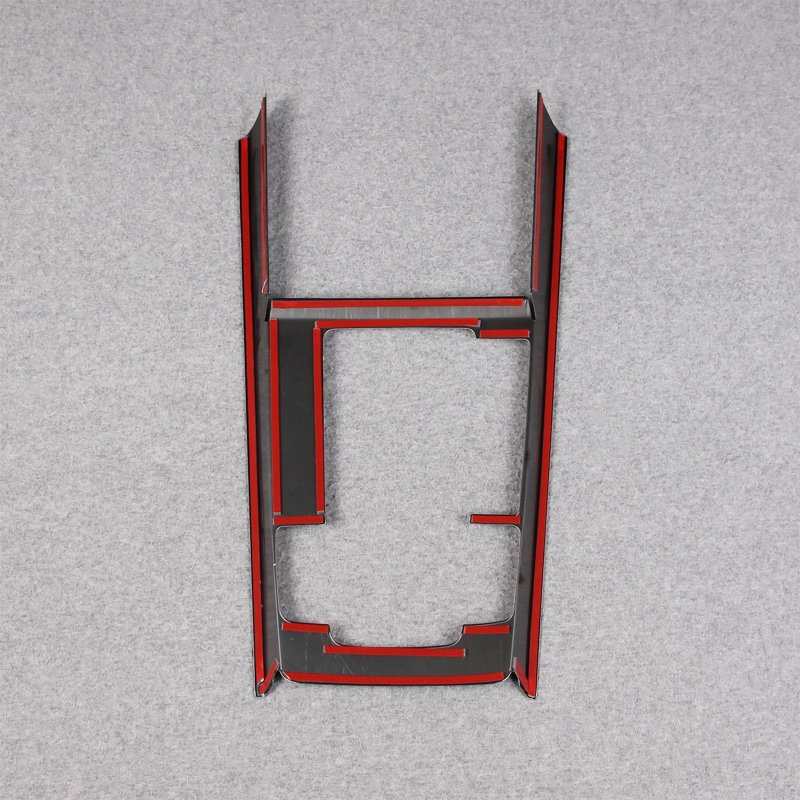 Beautost Fit For Mazda Cx-50 Cx50 2024 Gear Shift Knob Console Media Panel Cover Trim Stainless Steel Black
