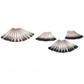 Bristle Stiff Nylon End Polishing Brushes Jewelers Tool Kit 72 Pcs 