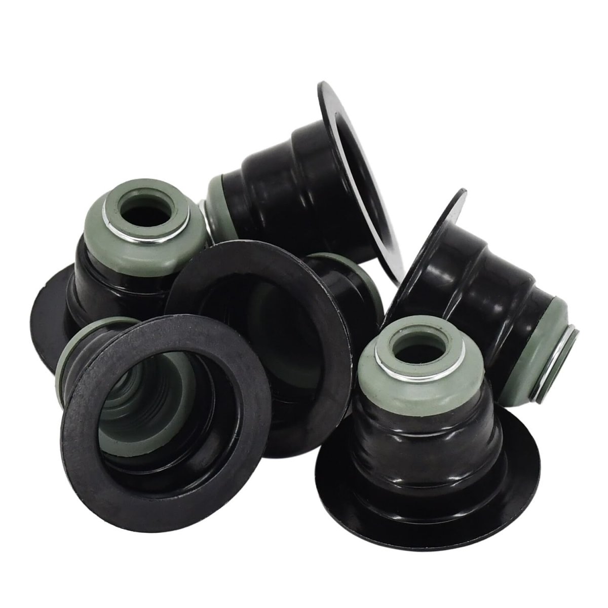 Jiayicity Valve Stem Seal 6pcs 1823925c1 492010 For Navistar International Engine Dt466e Dt530e Heui466e 2000-2003 1993-1999