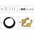 Hooke Road Dl A-pillar Light Mounting Brackets Compatible With 2018-2024 Jeep Jl Wrangler Gladiator Jt Pair Does Not Fit A