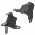 Hooke Road Dl A-pillar Light Mounting Brackets Compatible With 2018-2024 Jeep Jl Wrangler Gladiator Jt Pair Does Not Fit A