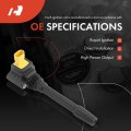 A-premium Ignition Coil Pack Compatible With Fiat 124 Spider 2017 2018 2019 2020 L4 1 4l Replace 68320163aa