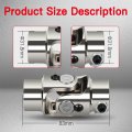 Universal Steering U Joint Shaft Coupling 3 4 In Round By Dd Chrome Steel Automotive Coupler 83mm
