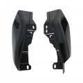 Mid Frame Air Deflector Gloss Black Replacement For Touring Road King Street Electra Glide 2009-2023 
