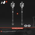 A-premium 2 X Front Inner Tie Rod Ends Compatible With Toyota Celica 1990 1991 1992 1993
