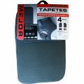 Pilot Automotive Fmx-014g Four Piece Universal Fit Heavy Duty Carpet Floor Mat Set Grey 