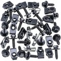 Rexka 20 Sets M6-1 0 Extruded U Nuts Body Bolts Kits For Gm Ford Chevy Buick Chrysler Cadillac Multipurpose Fender Bumper 