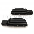 Httmt Mt216-118 Pa019x2 -black Rubber Pilot Footpeg Compatible With Passenger 2018-later Softail Slim Flsl Breakout Fxbr