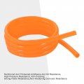 Goofit Orange Tubing Carburetor Fuel Tube Petrol Hose Vent Line For Atv Dirt Bike Go Kart Moped Pocket