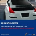 Amerilite Led Replacement Taillights All Red Set For 350z Passenger And Driver Side