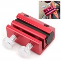 Motorcycle Cable Lubricator Dual Oiler Luber Lubricant Tool Aluminium Rubber For Atv Scooter Bike Red
