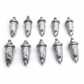 Httmt- 10 Pcs Chrome Eagle Head Bolts Screws Compatible With License Plate Tag Frame Windshield Trim P N Xh6009-a