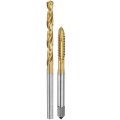 Tap And Drill Bit Set 1pcs 3 16-24 Unc Spiral Point Thread Screw 7mm Twist Titanium Coated Hss-6542 Tapping Threading Tool Kit 