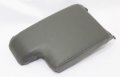 Fits 1999-2006 Bmw E46 Real Gray Leather Center Console Lid Armrest Cover Skin Only 