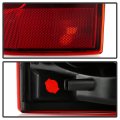 Acanii For 2007-2013 Chevy Avalanche Truck Factory Oe Style Red Clear Tail Lights Brake Lamps Replacement Left Right