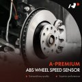 A-premium Abs Wheel Speed Sensor Compatible With Chevy Pontiac Models Caprice 2011-2013 G8 2008-2009 Rear Driver And Passenger