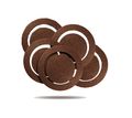 Rockwell Rw9215 5-inch 120 Grit Sanding Discs 5-pack For Rk4245k Rk4247k 