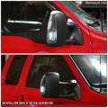 Compatible With Ford Super Duty Excursion Chrome Housing Towing Side Mirror Turn Signal Light White Led