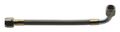 383084 Brake Hose Assembly 8 An Straight X 90 Degrees Ptfe Stainless Braided With Aluminum Nut 84 In Long 