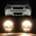 Fog Lights Front Driving Light Assembly Compatible With Ford Mustang Cobra 2003-2004 Fit Focus Svt Models Only 2002-2004 Escape