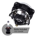 Fog Lights Front Driving Light Assembly Compatible With Ford Mustang Cobra 2003-2004 Fit Focus Svt Models Only 2002-2004 Escape