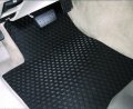 Intro-tech Cv-111-rt-b Hexomat Front Row 2 Pc Custom Fit Auto Floor Mats For Select Chevrolet El Camino Models Rubber-like 