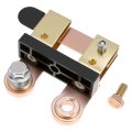 Qwork Side Post Battery Disconnect Switch 12v 24v Heavy Duty Brass Knife Blade Master Cut Off 750a For Car Truck Rv Marine Boat