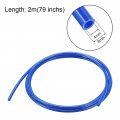 Uxcell Nylon Line Hose Tube 4mm 0 15 Id X 6mm 23 Od 2m 6 5ft Pa12 For Air Brake Fluid Transfer Blue