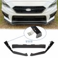 Ecotric Front Bumper Lip Spoiler Compatible With 2015-2021 Subaru Impreza Wrx Sti Lower Splitter Finisher Under Chin Carbon