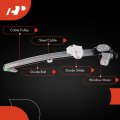 A-premium Electric Power Window Regulator With Motor Assembly Compatible Honda Accord 2013 2014 2015 2016 2017 Sedan Front