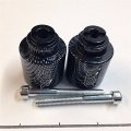 Carbon Cbr Logo Bar Ends For Super Blackbird1100xx 1000 Rr 2004-2008 600rr 2003-2013 Cbr 600 F1 F2 F3 F4 F4i 1987-2006 Etc 