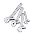 Maxpower 4pcs Heavy Duty Adjustable Wrench Set Industrial Grade Shifter Movable Spanners 