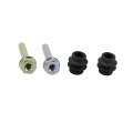 Gmc Sierra 25 3500 Hd 2020 Brake Caliper Guide Pin Bolt Steel Flange Hex Head Metric 0 39 Inches Thread Diameter 0 63 Length 