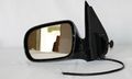 Door Mirror Left Side For 1997 To 2007 Chevrolet Venture Driver Lh Black Convex Glass Replacement Model