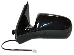 Door Mirror Left Side For 1997 To 2007 Chevrolet Venture Driver Lh Black Convex Glass Replacement Model