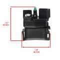 Caltric Starter Relay Solenoid Compatible With Suzuki Lt-a500x Lta500x Kingquad 500 Axi 2009-2015