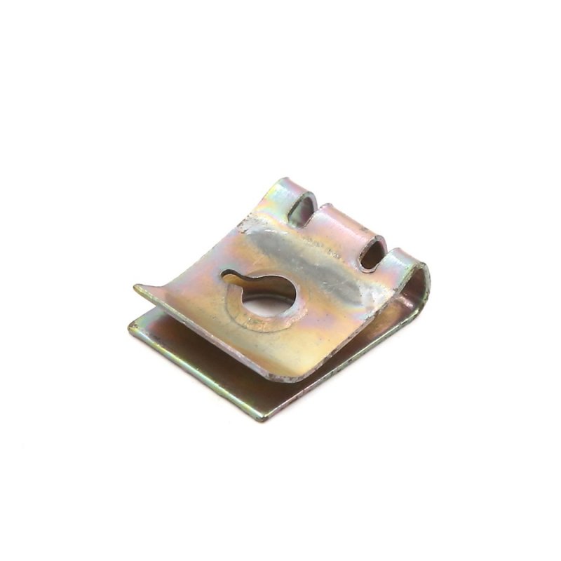 8pcs 8mm Thread Hole Metal Rivets Car Bumper Fender U-type Clips Retainers