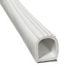 1 White Auto Rv Marine Trailer Self Adhesive Exterior Slide Out D Rubber Weather Seal 50 Foot 