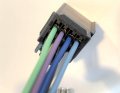 Automotive Pigtail Harness Wpt-1128 3u2z-14s411-bcb 8 Cavity 1 5mm Female Side Terminal 18 In With Copper Wire And Heatshrink